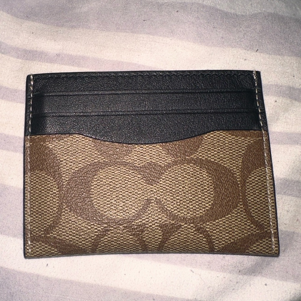 Coach card wallet
